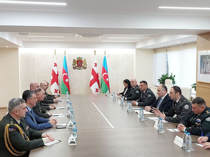 Chief of general staff of Azerbaijani army meets with Georgian minister of defense