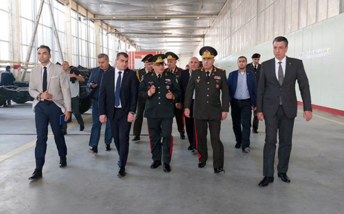  Generalstabschef Aserbaidschans besuchte das Nationale Ausbildungs -und Trainingszentrum in Georgien - FOTOS