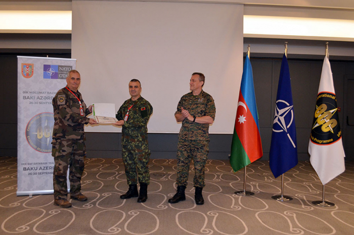 Bakıda keçirilən NATO kursu başa çatıb -    FOTOLAR  