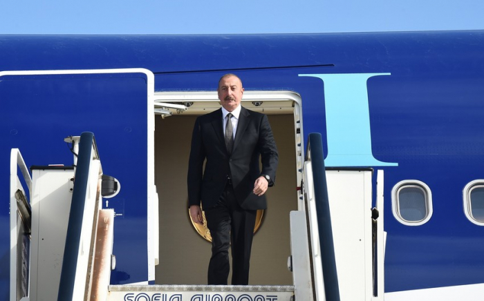   Präsident von Aserbaidschan reiste zu einem offiziellen Besuch nach Bulgarien  