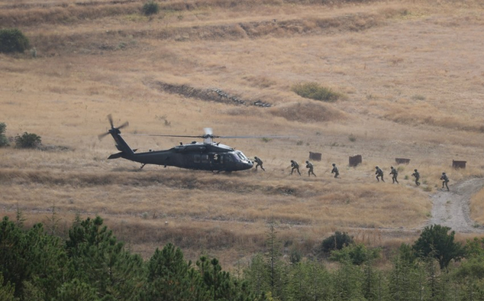 Azerbaijani special forces take part in military exercises in Turkiye