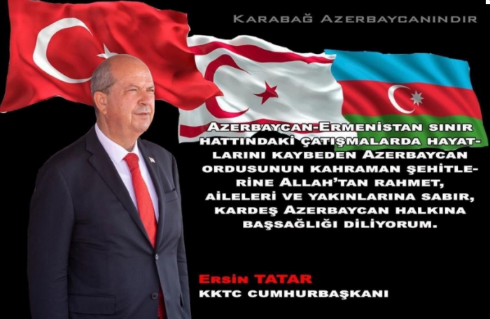    Şimali Kiprin Prezidenti Azərbaycana başsağlığı verib   
