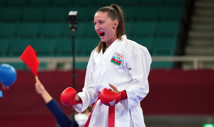 Azerbaijan’s Zaretska wins gold medal at Karate 1 Premier League in Baku