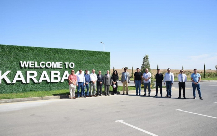 Participants of 1st Forum of Azerbaijani Think Tanks visit Fuzuli International Airport 