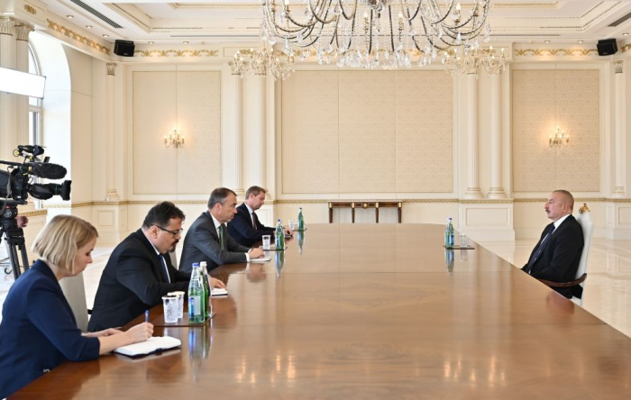 President Ilham Aliyev receives EU Special Representative for South Caucasus