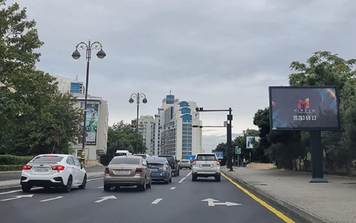    Tbilisi prospektində hərəkət qaydaları dəyişdi     
