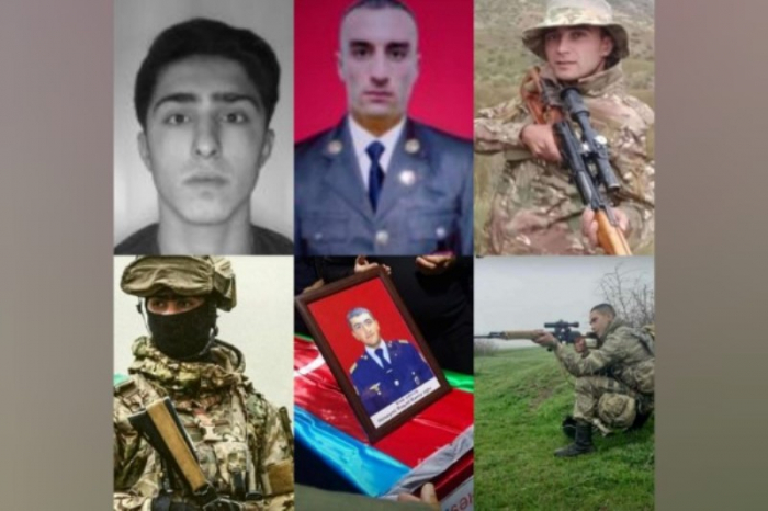    Altı şəhidin    FOTOLARI    