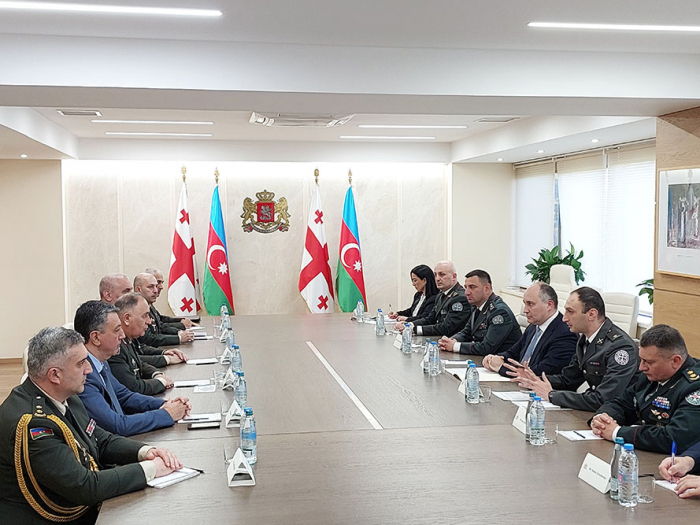  El jefe del Estado Mayor de Azerbaiyán se reúne con el ministro de Defensa de Georgia  