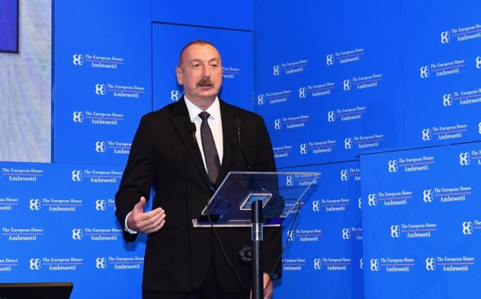       Azərbaycan Prezidenti:    "Nə biz, nə də qonşularımız bu coğrafiyanı dəyişə bilməz"   