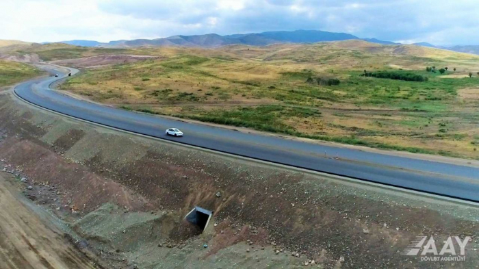 Construction of Fuzuli - Hadrut highway in Azerbaijan nearing completion