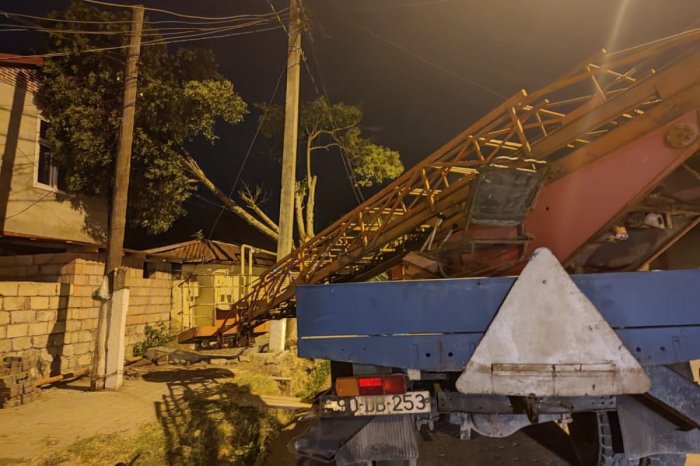 Lənkəranda elektrik enerjisi qısa zamanda bərpa ediləcək