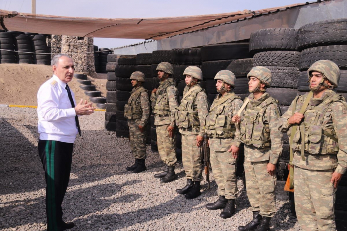   Baş prokuror Qarabağda əsgərlərlə görüşdü -    FOTO      