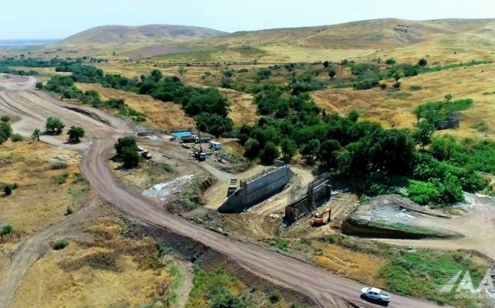    Füzuli-Hadrut avtomobil yolunun tikintisi son mərhələdə   