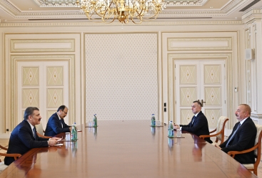 President Aliyev receives minister of health of Turkiye