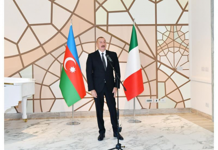  Azerbaijan and Italy are starting new page of large-scale cooperation in field of education - President Ilham Aliyev 