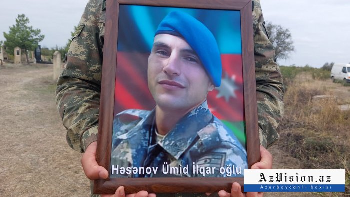    Şəhid MAXE Ümid Həsənov dəfn olunub -  FOTOLAR  
