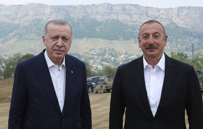   "Ilham Aliyev und ich werden den Flughafen Zangilan eröffnen"   - Erdogan    