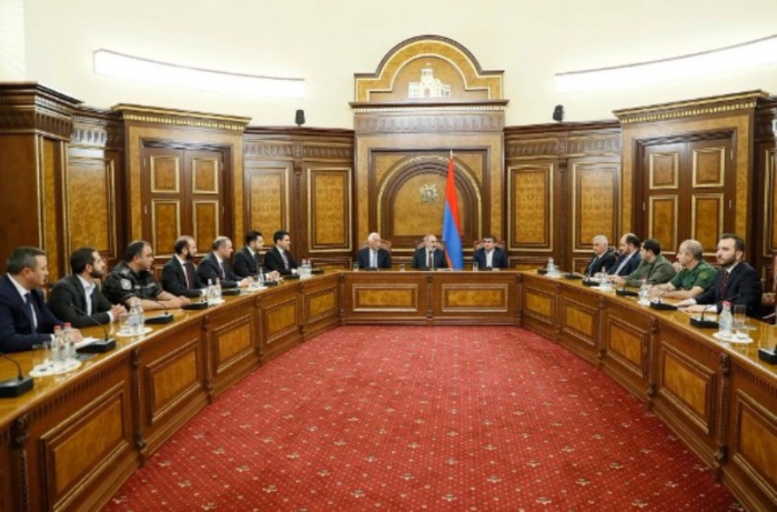  Pashinyan a tenu une réunion du Conseil de sécurité d