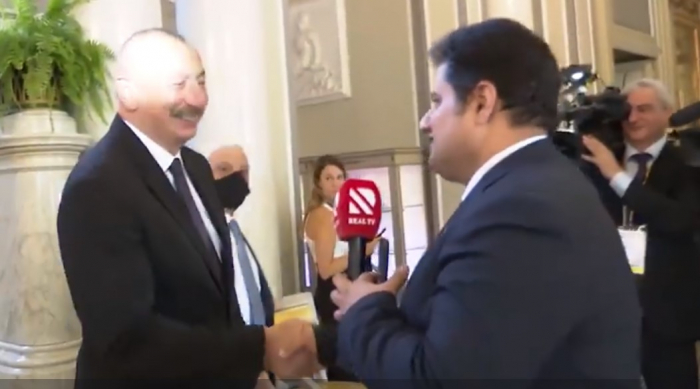    Prezidentin azərbaycanlı jurnalistlə səmimi görüşü -    VİDEO      