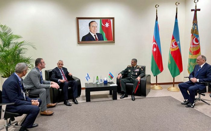    İsraillə hərbi əməkdaşlığın gücləndirilməsi müzakirə olunub  
   