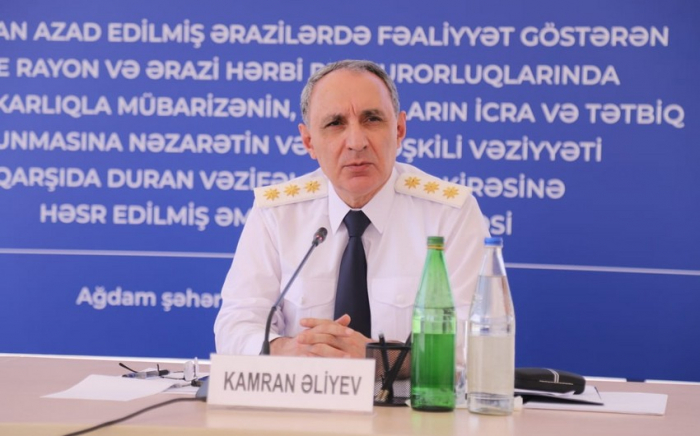 Kamran Əliyev Qarabağdakı prokurorlara tapşırıqlar verib
Kamran Əliyev Qarabağdakı prokurorlara tapşırıqlar verib