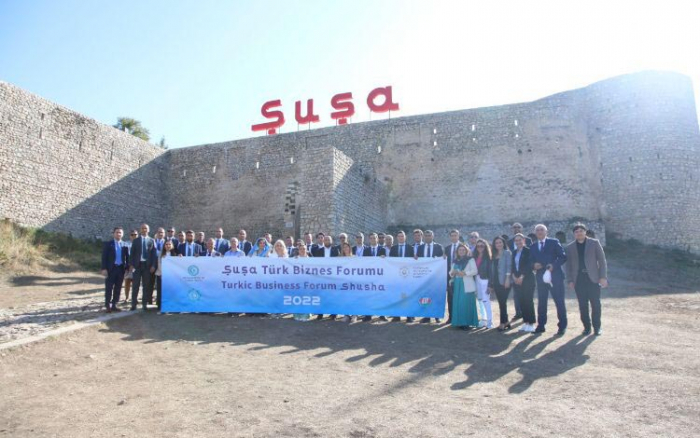 Şuşa Türk Biznes Forumu keçirildi
Şuşa Türk Biznes Forumu keçirildi