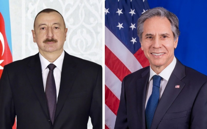   Blinken llamó por teléfono a Ilham Aliyev  