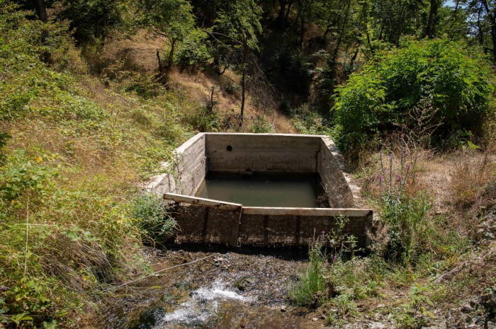    Laçın şəhəri, Sus və Zabux kəndlərinin su təchizatı bərpa edilir  
   