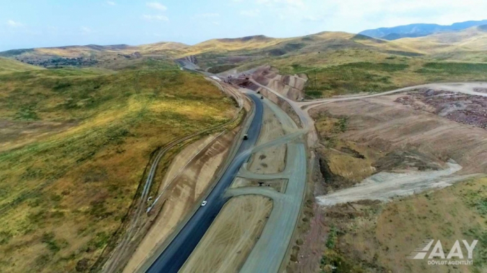La construcción de la carretera Fuzuli-Hadrut está en su fase final