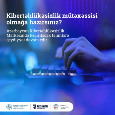  El Centro de Ciberseguridad de Azerbaiyán prolonga el periodo de inscripción para las formaciones