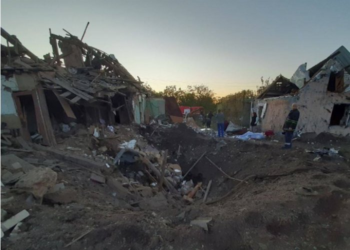 Zaporojyeyə raket zərbələri endirilib -    FOTO   