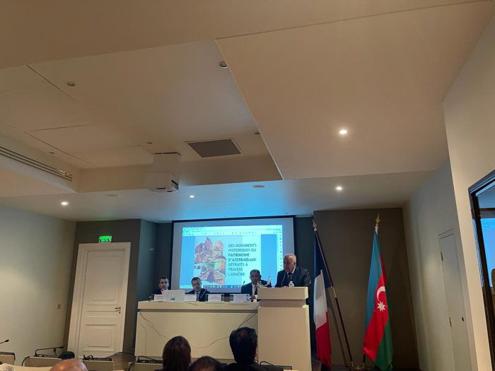   Presentation on destruction of Azerbaijan