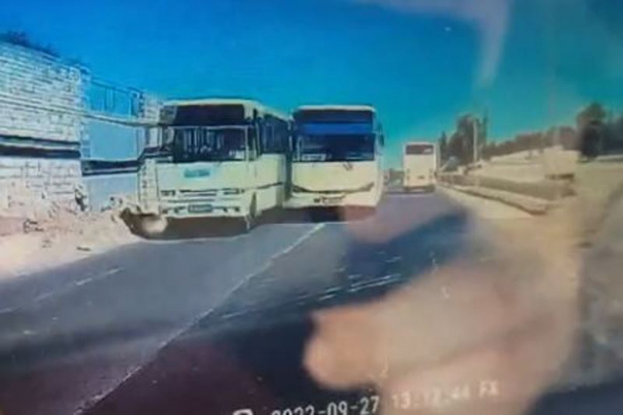 Bakıda qaydaları pozan sürücü işdən çıxarıldı