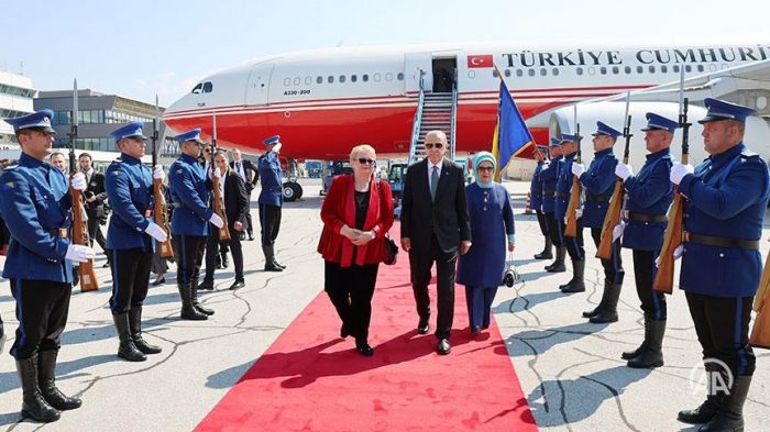 Le Président turc est arrivé en Bosnie-Herzégovine