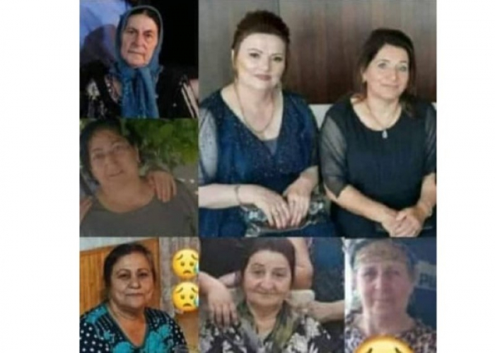    Lerikdəki qəzada ölən qadınların    FOTOSU     
   