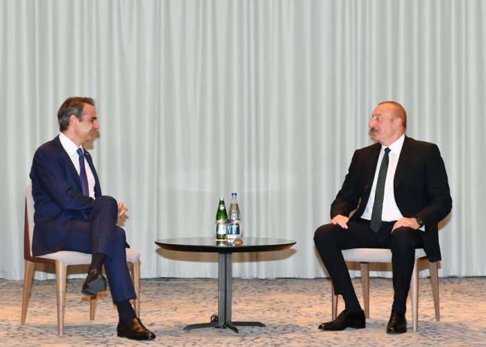  Entretien du président Ilham Aliyev avec le Premier ministre grec à Sofia -  PHOTOS  