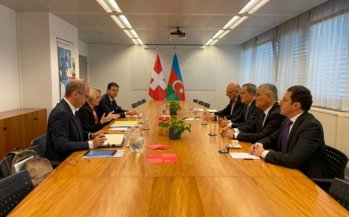  Meeting held between Azerbaijani FM and Swiss State Secretary in Geneva  