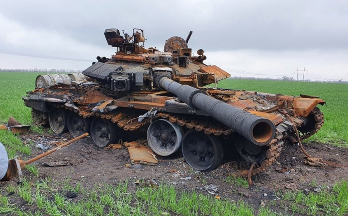   Ukrainischer Generalstab:  „44 russische Panzer wurden am letzten Tag zerstört“ 
