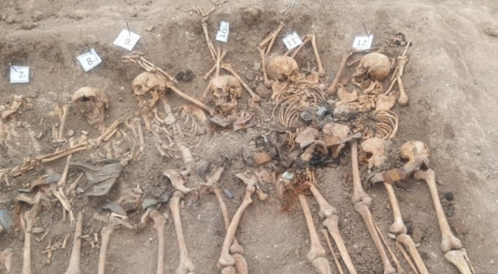  Another mass grave discovered in liberated areas 