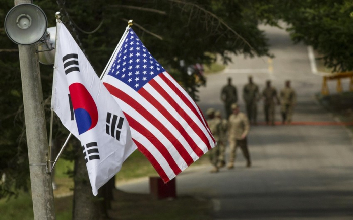  Südkorea und die Vereinigten Staaten haben als Reaktion auf Nordkorea Raketen getestet 