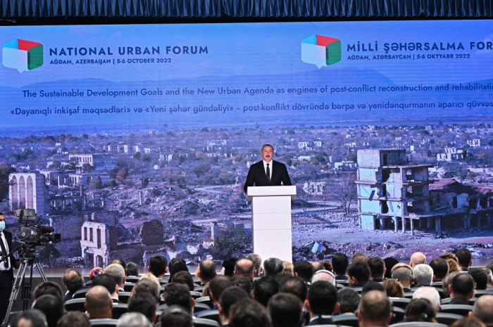  Président azerbaïdjanais : Malgré les souffrances de notre peuple, nous avons proposé la paix à l