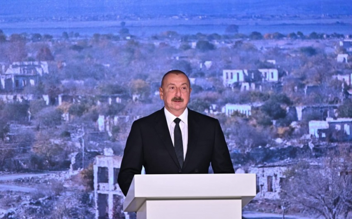  „Aserbaidschan  ist in sein Land zurückgekehrt und  wird für immer hier bleiben“ 