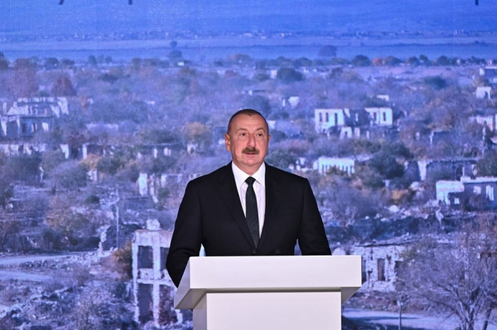   Azerbaijan plans to restore Lachin city by the end of next year - President Aliyev  