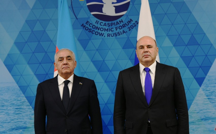 Azerbaijani prime minister meets with Russian counterpart 