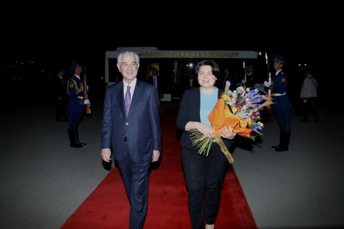   Moldovan premier arrives in Azerbaijan   