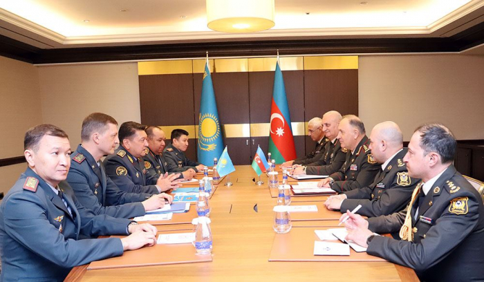 Chiefs of General Staff of Azerbaijan and Kazakhstan hold meeting
