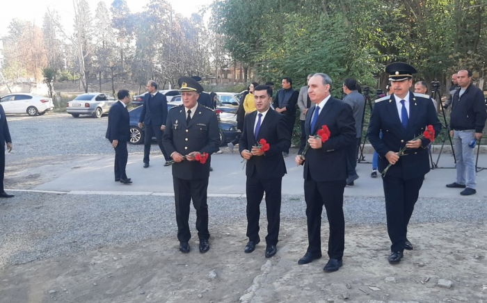   Generalstaatsanwalt Kamran Aliyev besuchte das von Raketen beschossene Gebiet in Gandscha  