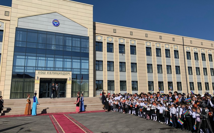   In Bischkek wurde der Heydar Aliyev Bildungskomplex Schule-Gymnasium eröffnet  