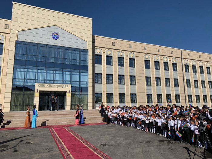   School-Gymnasium educational complex named after Heydar Aliyev inaugurated in Bishkek  