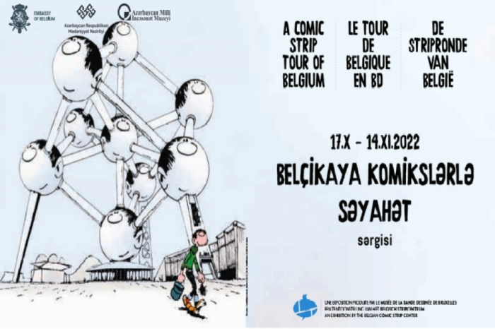 Se inaugura en Bakú la exposición "Viaje a Bélgica con el cómic"